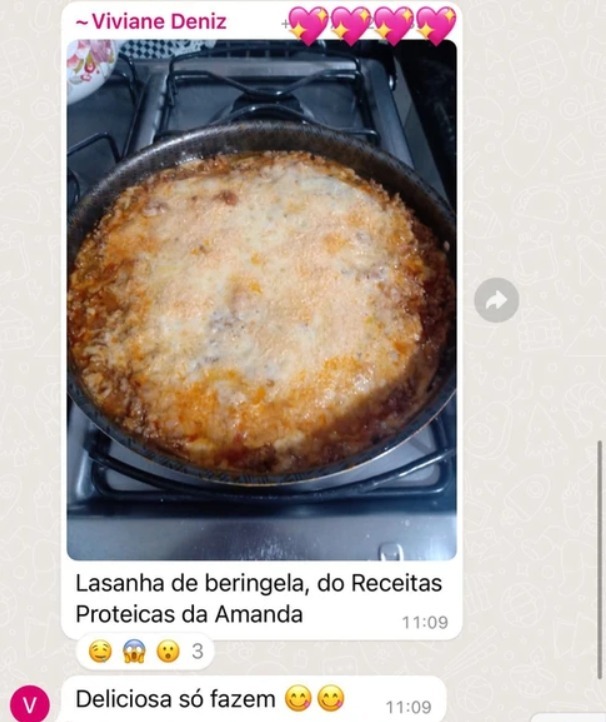 Foto de feedback no whatsapp