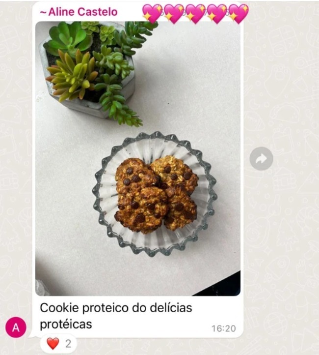 Foto de feedback no whatsapp